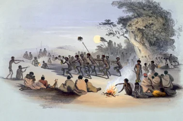 The Aboriginal Inhabitants: The Kuri Dance, from 